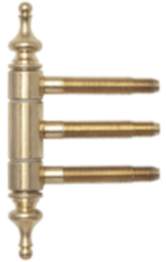 SFS Intec Einbohrband mit Zierkopf 18 mm 3-teilig mit Aushängesicherung Stahl verschiedene Oberfläch