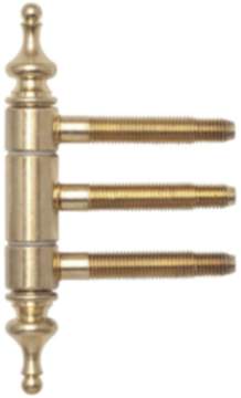 SFS Intec Einbohrband mit Zierkopf 18 mm 3-teilig mit Aushängesicherung Stahl verschiedene Oberfläch
