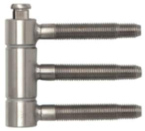 SFS Intec Steckband 18 mm für gefälzte Holztüren 3-teilig Stahl verschiedene Oberflächen