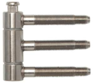 SFS Intec Steckband 18 mm für gefälzte Holztüren 3-teilig Stahl verschiedene Oberflächen