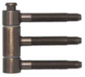 SFS Intec Steckband 18 mm für gefälzte Holztüren 3-teilig Stahl verschiedene Oberflächen