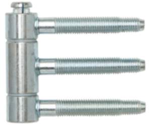 SFS Intec Steckband 18 mm für gefälzte Holztüren 3-teilig Stahl verschiedene Oberflächen