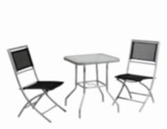 Siena Garden 605011 Set Palma 3-teilig Tisch inkl. 2 Stühlen