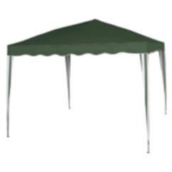 Siena Garden Faltpavillon 3 x 3 m Überdachung grün/weiß Garten Sonnensegel
