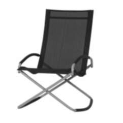 Siena Garden Swingsessel Brava silber/schwarz