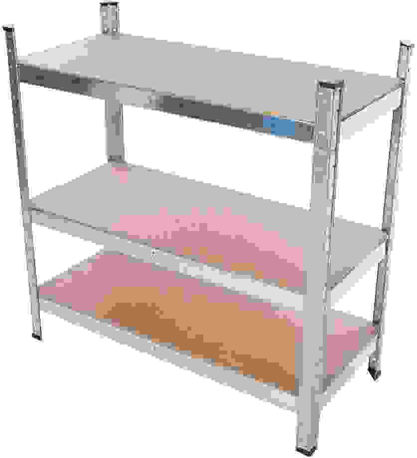 Silverline Lagerregal - 175 kg pro Boden - 90 x 40 x 180 cm