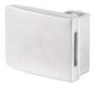 Siso Gegenstück SQUARE als Adapter für Doppeltüren, Glasstärke 4 - 5 mm