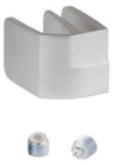 Siso Glastürgriff SQUARE für Doppeltüren, Glasstärke 4 - 6 mm