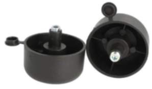 Siso Möbelfuß GO-ON aus Kunststoff mit Höheneinstellung, +10 mm