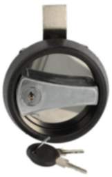 Siso Schließfachgriff M8813 rund, absperrbar