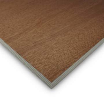 Sperrholzplatte Mahagoni Zuschnitt 7,5 mm Möbelbau Platten edelfurniert