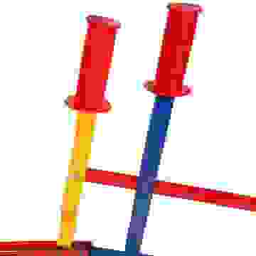 Spielwerk Bagger mit flexibler Baggerschaufel - 360° drehbar