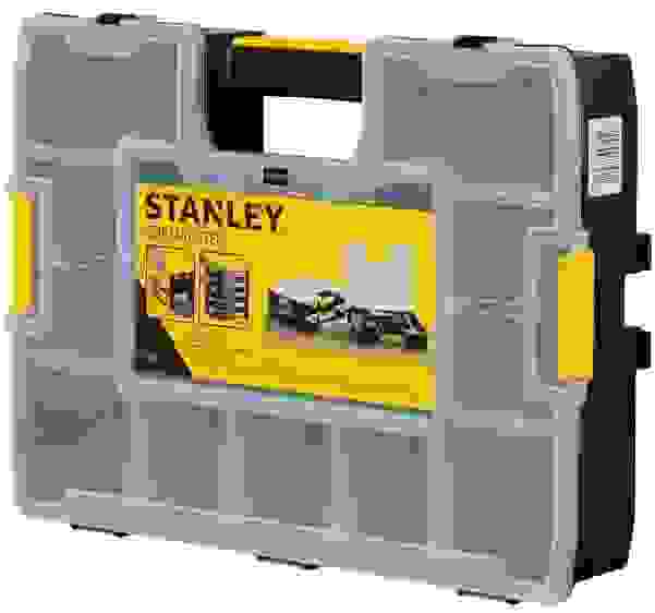 Stanley SortMaster Organizer Combipack 2 Stück - abschließbar - stapelbar - 33x43x9 cm