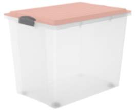 Stapelbox A3 mit Rollen, 70 l COMPACT