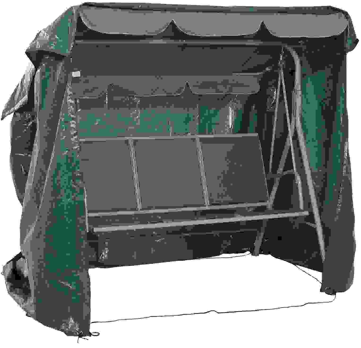 Sunny Gartenmöbel Schutzhülle wasserdichte Abdeckung UV-Schutz rechteckig Grün 215 x 155 x 150 cm