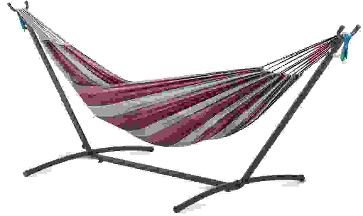 Sunny Hängemattengestell mit Haken für Hängematten aus Metall bis zu 150 kg 280 x 120 x 110 cm