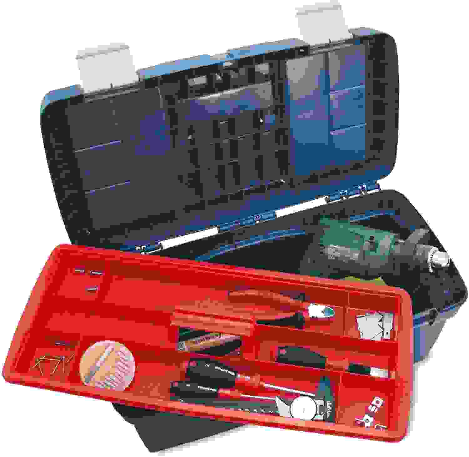 TAYG Werkzeugkasten - 500 x 258 x 255 mm - mit Einlegeboden