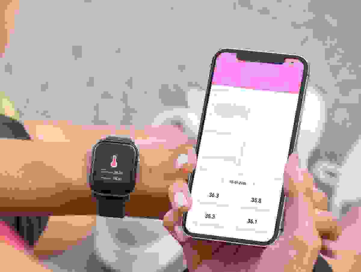 Technaxx Smartwatch mit Temperaturmessung