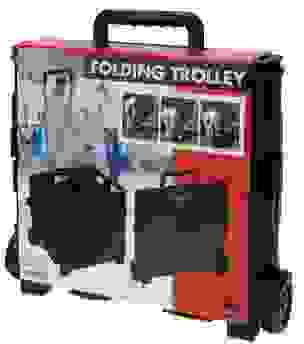 Trolley mit faltbarer Kiste - zusammenklappbar - 30L