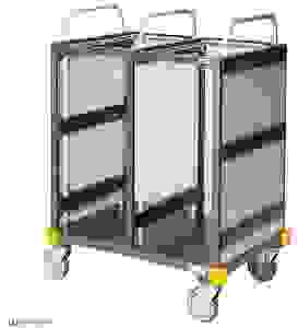 VERMOP Wäschewagen Equipe 2x 120 l