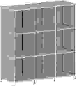 viasit Sideboard System4, 537763 taupe 6 Fachböden 115,4 x 40,4 x 118,2 cm