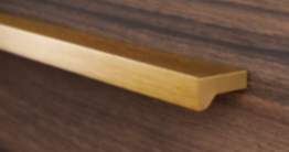 Viefe Griffleiste ANGLE aus Aluminium, BA 64 - 1440 mm