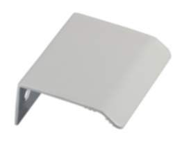Viefe Griffleiste CURVE aus Aluminium, BA 32 - 416 mm