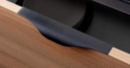 Viefe Griffleiste NOMA aus Aluminium, BA 128 - 256 mm