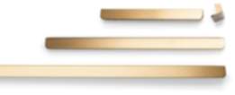 Viefe Möbelgriff FLAPP aus Aluminium, BA 32 - 1056 mm