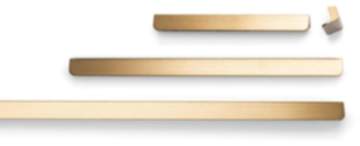 Viefe Möbelgriff FLAPP aus Aluminium, BA 32 - 1056 mm