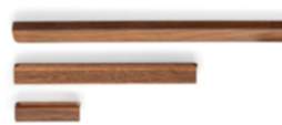 Viefe Möbelgriff FLAPP aus Holz, BA 32 - 1056 mm