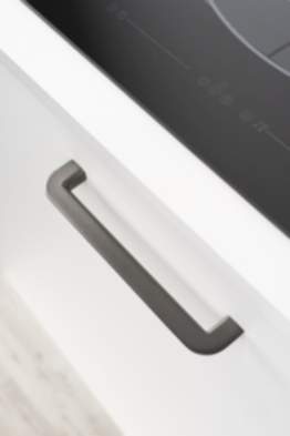 Viefe Möbelgriff NICE aus Metall maulwurfsgrau, BA 320 mm
