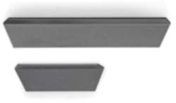 Viefe Möbelgriff PLIÉ aus Metall, BA 64 - 160 mm