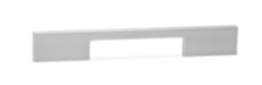 Viefe Möbelgriff TWIN aus Aluminium, BA 128 - 672 mm