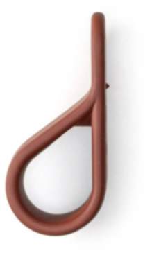 Viefe Möbelknopf BELT aus Metall, 22 x 63 mm