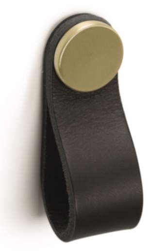 Viefe Möbelknopf FLEXA aus Metall & Leder