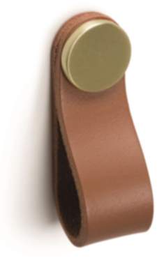 Viefe Möbelknopf FLEXA aus Metall & Leder