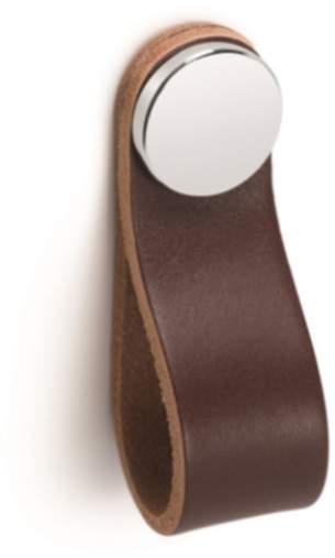 Viefe Möbelknopf FLEXA aus Metall & Leder