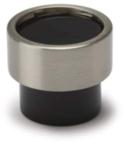 Viefe Möbelknopf PISTON aus Metall, Ø 34,5 mm