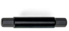 Viefe Möbelknopf PRISMA aus Metall, 78 x 41 mm