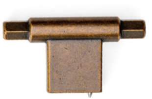 Viefe Möbelknopf PRISMA aus Metall, 78 x 41 mm