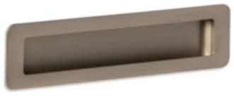 Viefe Muschelgriff LOW ST aus Metall, BA 64 - 192 mm