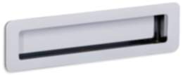 Viefe Muschelgriff LOW ST aus Metall, BA 64 - 192 mm