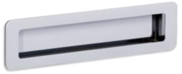 Viefe Muschelgriff LOW ST aus Metall, BA 64 - 192 mm