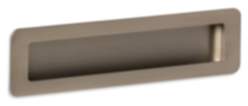 Viefe Muschelgriff LOW ST aus Metall, BA 64 - 192 mm