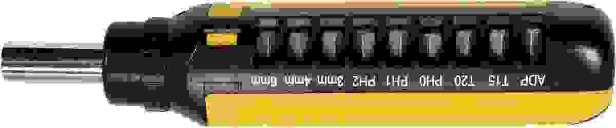 VOREL Taschenschraubendreher mit Bitsatz - 15-teilig