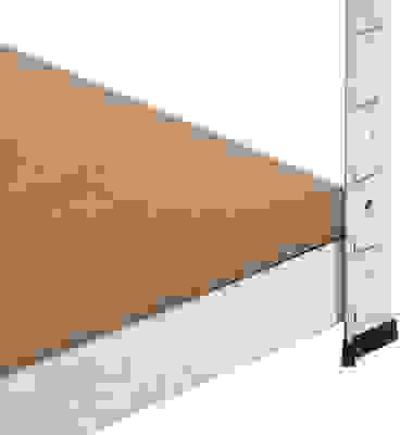 Werkzeug Eckregalschrank - 875 kg Tragfähigkeit - MDF verzinkt