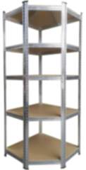 Werkzeug Eckregalschrank- Eckschrank- 5 Fachböden- 875 Kg Tragkraft -