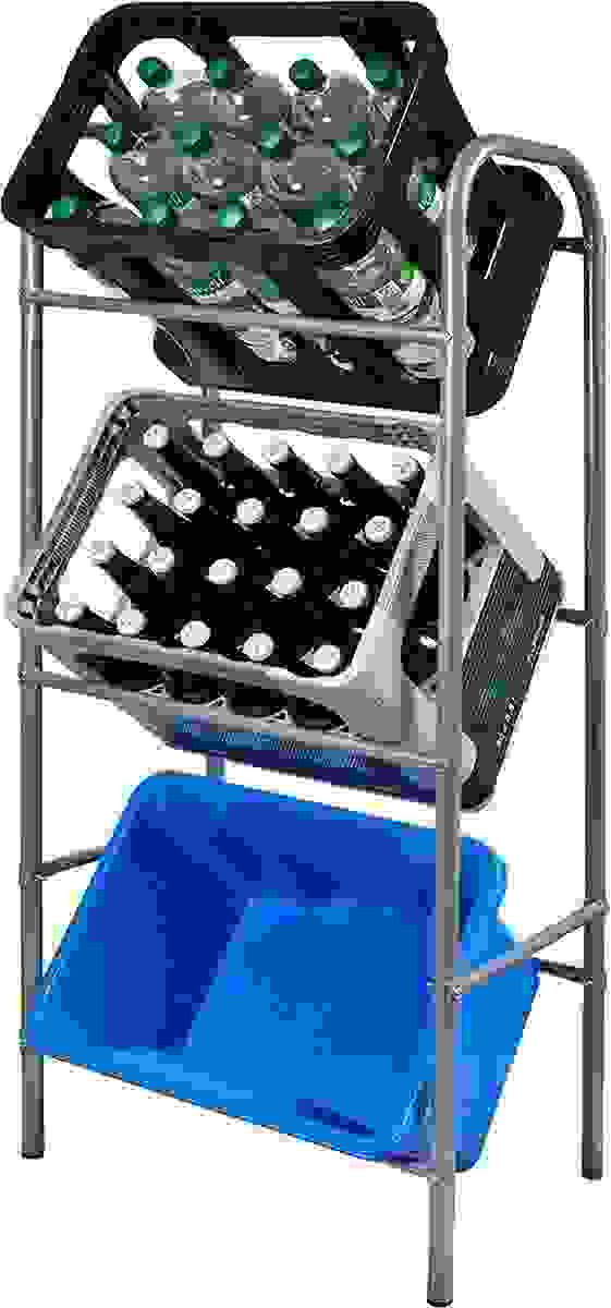 Werkzeug Regalsatz für 6 Kisten - 50x33x116 cm - Max 17KG pro Kistenfach - 2 Stück
