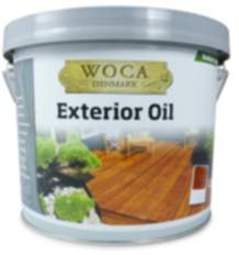 Woca Exterior Öl Bangkirai 2,5l zum Pflegen und Färben von Terrassendielen